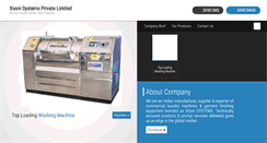 Desktop Screenshot of laundryequipmentsindia.com